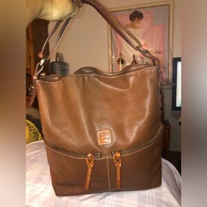 Dooney & Bourke Large DILLEN Sachel Leather Hobo Shoulder Bag